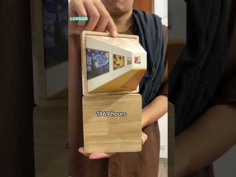Get our lamp now! #woodwork #illusion #arttok #europeandesign