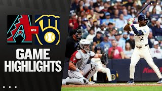 D-backs vs. Brewers Game Highlights (8/27/25) | MLB Highlights