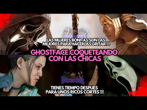 Ghostface Coqueteando con las chicas - Mortal Kombat 1 Khaos Reigns