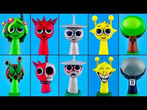 Making SPRUNKI - INCREDIBOX with CLAY