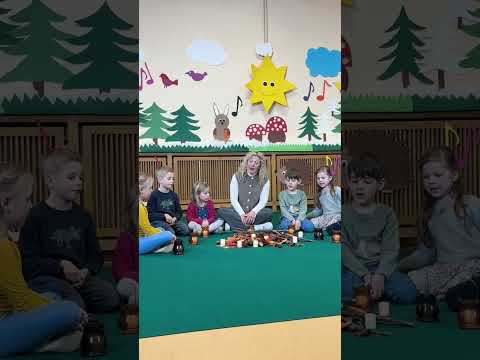 🍂 Laternenumzug im Wald #shorts #kinderlieder #simonesommerland