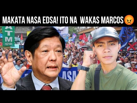 MAKATA NG BAYAN NASA EDSA NA! ITO NA ANG WAKAS NI MARCOS