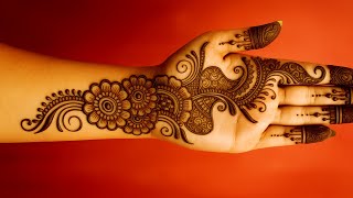 Beautiful Arabic mehndi designs for hands || Easy Simple mehandi design || Stylish Mehendi designs