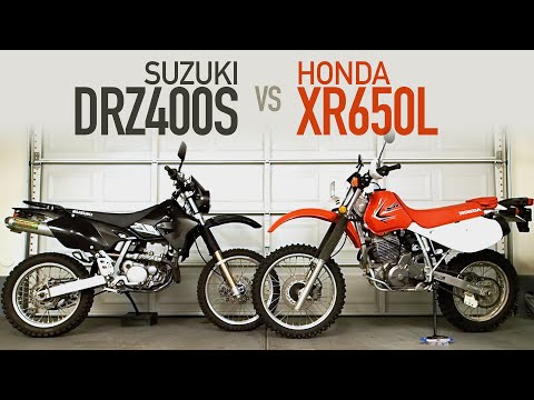 SUZUKI DRZ400 vs HONDA XR650L