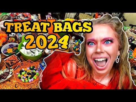 HALLOWEEN TREAT BAGS! 2024 | Grav3yardgirl