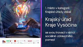 Cena inovace 2026: Vítěz v kategorii Krajské úřady – Kraj Vysočina