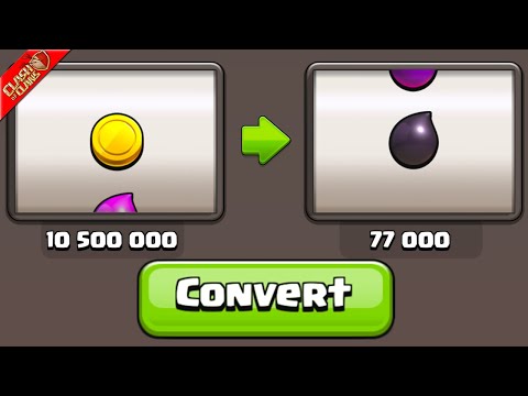 WE CAN FINALLY CONVERT RESOURCES! (Clash of Clans)