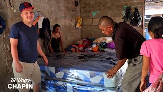 🇬🇹 YA NO VAN A DORMIR EN EL SUELO, Anita y sus hermanitos estrenarán cama nueva. 