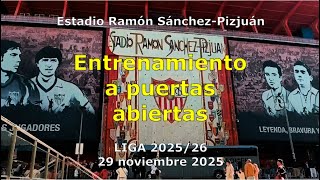 Entrenamiento a Puertas Abiertas 29/11/2025