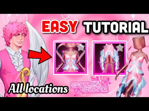 *EASY* HOW TO COMPLETE ALL THE LANA QUESTS IN THE VALENTINES UPDATE (Dress to impress)