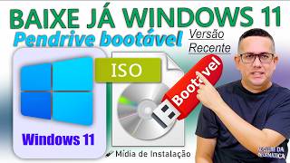 Como BAIXAR WINDOWS 11 ORIGINAL e PENDRIVE BOOTÁVEL - Versão Recente