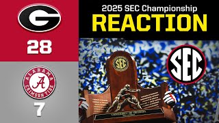 Georgia EMBARRASSED Alabama | UGA Fans React to SEC Championship
