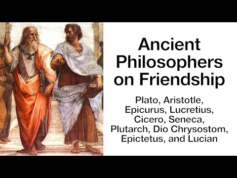 Ancient Philosophers On Friendship | 12-Week Online Synchronous Course | Study With Sadler Academy