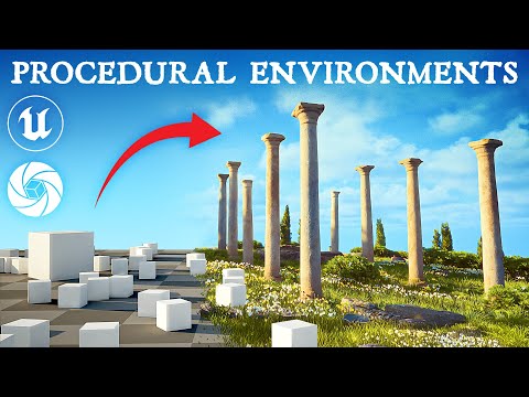 How to Procedurally Generate 3D Environments in Unreal Engine 5 | FULL PCG WORKFLOW