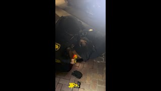 Police Brutality Of Jerrode Brown At Houston Food Not Bombs Service