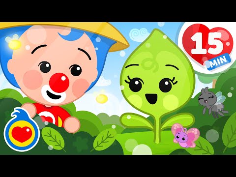 Fotosíntesis 🎶 Y Más Canciones Infantiles Para Recibir La Nueva Estación🍂🌸 (15 Min) | Plim Plim