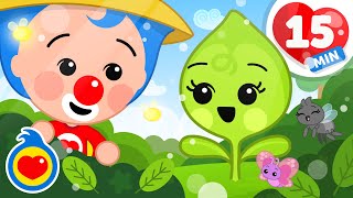 Fotosíntesis 🎶 Y Más Canciones Infantiles Para Recibir La Nueva Estación🍂🌸 (15 Min) | Plim Plim