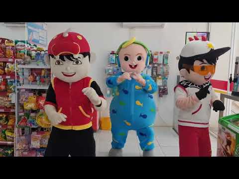 BADUT LUCU BADUT BOBOIBOY JOGET DI ALFAMART ASYIK BANGET