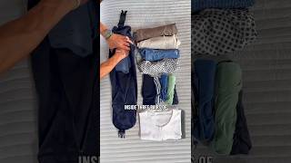 How to pack 3 days of clothes in a neck pillow 🤯