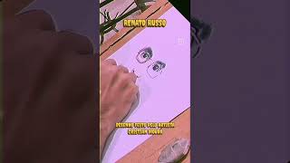 Cristian Moura desenhando Renato Russo #shorts #desenho #renatorusso #legiãourbana