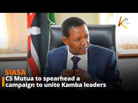 CS Mutua to spearhead a campaign to unite Kamba leaders