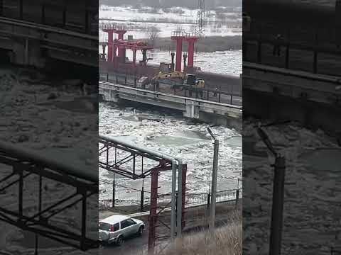 СКО ПЛОТИНА 🤦🏻‍♂️ #наводнение #паводки #ско #казахстан