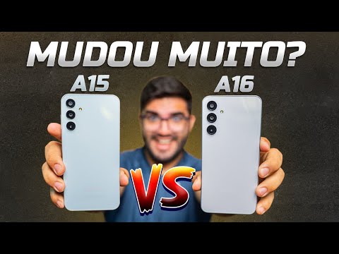 Novo Galaxy A16 5G vs Galaxy A15 5G! Mudou muita coisa? Qual comprar? Comparativo