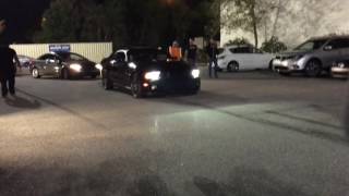 Mustang GT runs over crowd!!!