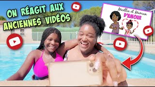 ON RÉAGIT À NOS ANCIENNES VIDÉOS dans la PISCINE ! Vacances d'été 2025