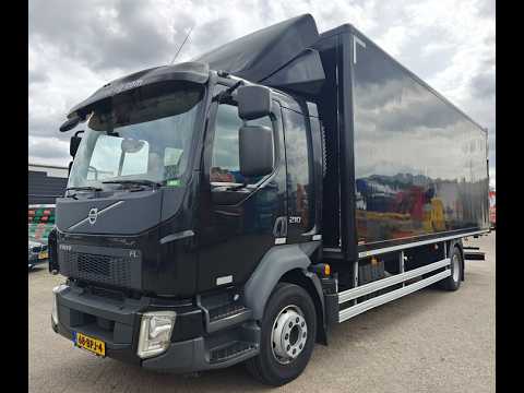 Volvo FL 210 4x2 DagCabine Euro 6D - Junge Box 7,3 Meter - Nieuwe PowerPack Vbak - SmartTach V2 | Vrachtwagens | Gesloten bak