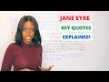 Literary Devices and Themes in Jane Eyre