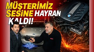 BMW 7.40D KİMSENİN YAPAMAYACAĞINI ANLAYINCA İSTANBULA GÖNDERDİM ! YER ÜSTÜ CANAVARI