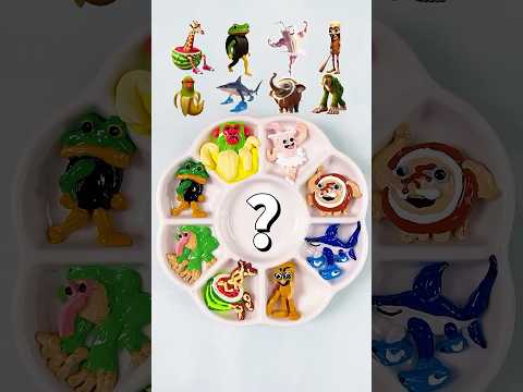 Guess The Final Color🎨( Italian Brainrot 01)|Mixing Color|Satisfying Relaxing| Paint| ASMR Art