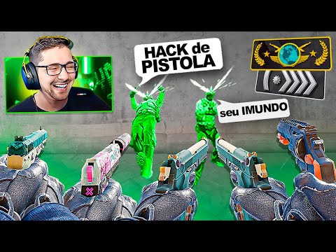 Fingi ser HACKER só com PISTOLAS, agora o VAC BAN CHEGA!