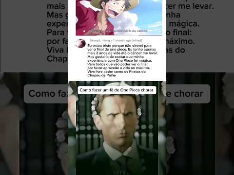 Não viverei pra vê no final do One Piece #onepiece #alta #explore #luffy #shorts #onepiecefan #sad