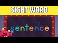 Exploring the Sight Word 'Sentence' with Hubble the Alien