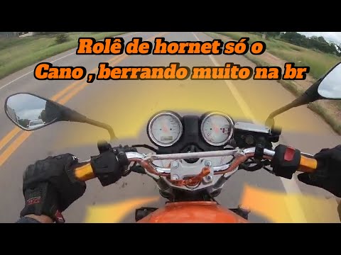 HORNET SÓ O CANO BERRANDO MUITO NA BR