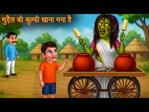 चुड़ैल की कुल्फी खाना मना है | Witch Ice Cream Kulfi | Hindi Stories | Kahaniya | Chudail Ki Kahaniya