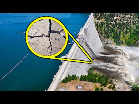 لحظة انهيار وفتح اكبر 25 سد مائي في العالم 😲😲 مشاهد لا تصدقها عينك