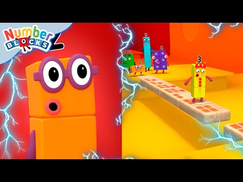 Descifradores de códigos 🕵️‍♂️ Matemáticas para niños - Patrones y números | Numberblocks en español
