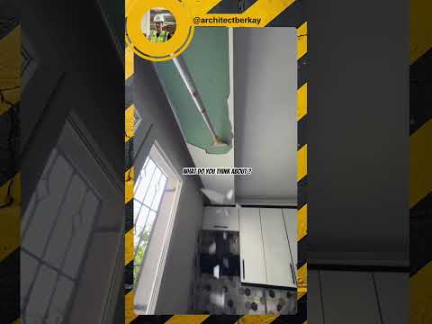 Poor drywall workmanship | Kötü İşçilik ile alçıpan #shorts #satisfying #architecture