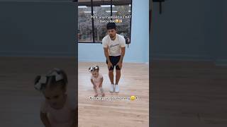 Daddy And Toddler Have A Sweet Moment