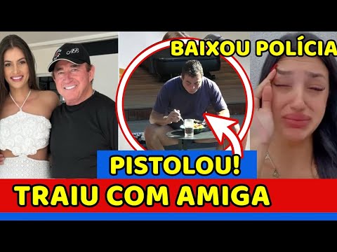 🔥Amado Batista TRAI ESPOSA 50 ANOS MAIS JOVEM com a PRÓPRIA AMIGA; Domini SE IRRITA E CAUSA
