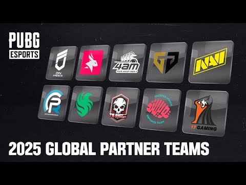 2025 Global Partner Teams l PUBG Esports