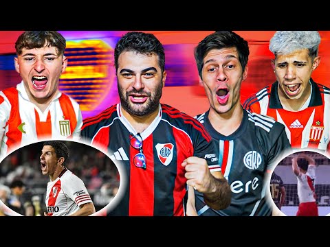 Estudiantes vs River | Reacciones de Amigos Torneo Clausura 2025 @fedemdt@lucasbalboentrevistas