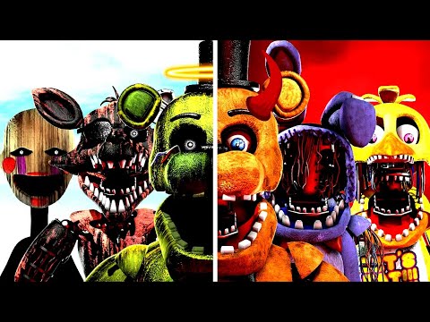 [SFM FNaF] Phantoms vs. Withereds – THE ULTIMATE BATTLE!