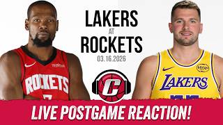 Houston Rockets vs Los Angeles Lakers Postgame | Kevin Durant Luka Doncic LeBron James