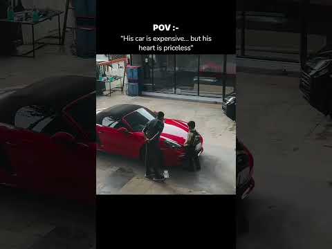 His car is expensiveโฆ but his heart is priceless