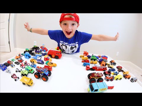 Father & Son ULTIMATE CAR BATTLE! / Launch Ramp Carnage