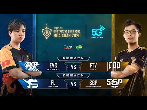 EVS vs FTV | FL vs SGP  [12.04.2020] – Viettel 5G ĐTDV mùa Xuân 2020